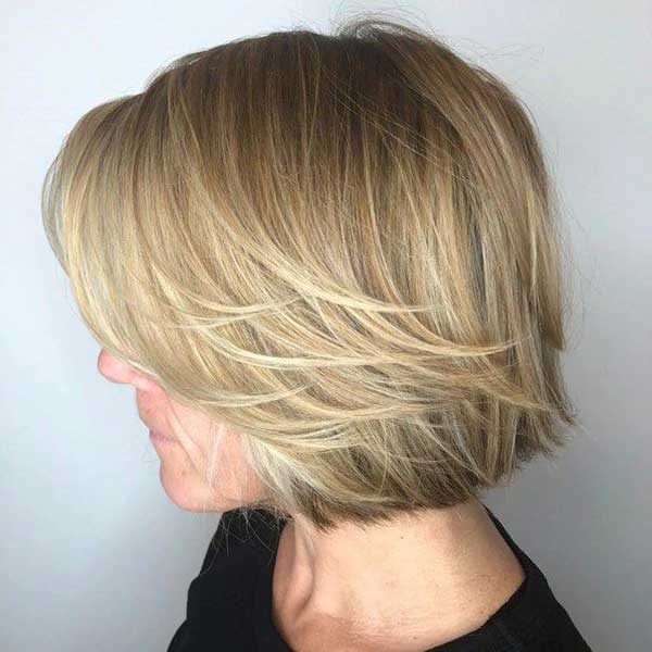 Chin Length Hairstyles For Over 60