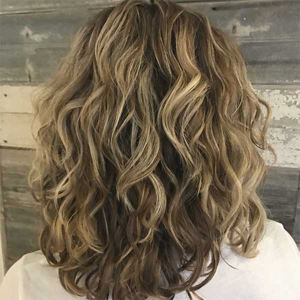 Layered Haircut For Curly Hair Medium Length