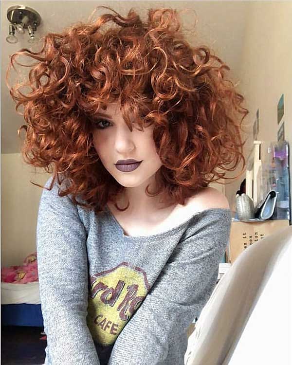 Medium Length Curly Hair With Layers