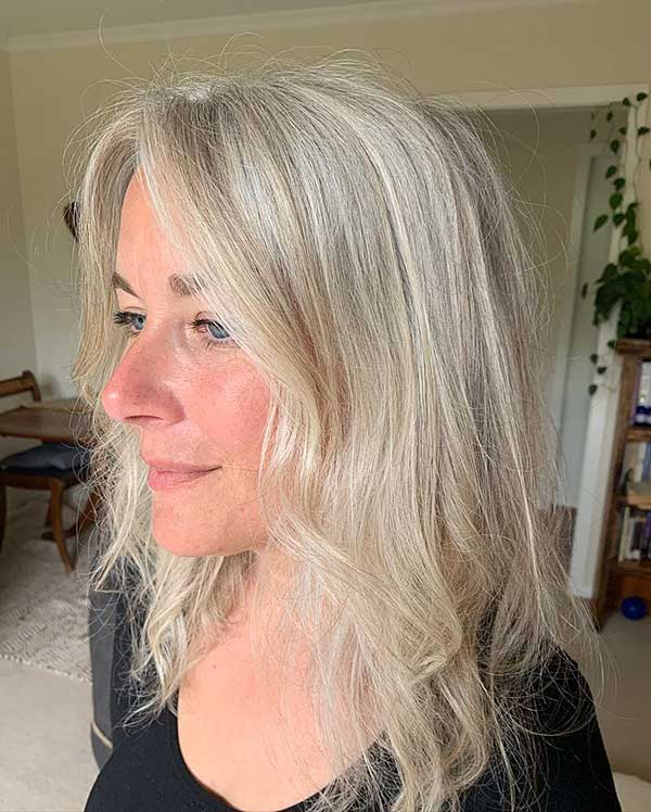Shoulder Length Hairstyles For Over 50