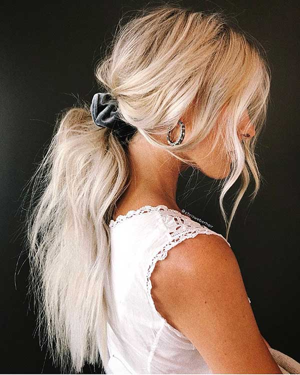 Low Ponytail Hairstyles 2023