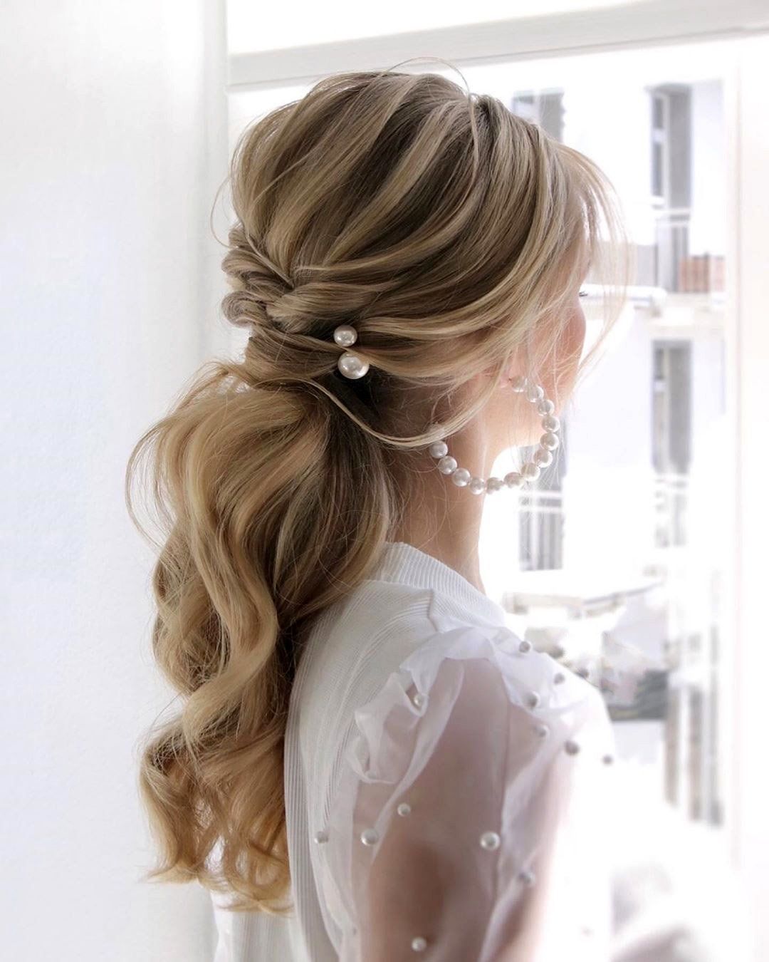 Cute Low Ponytail Hairstyles